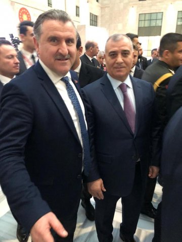 DTX rəisi Əli Nağıyev Türkiyə prezidenti ilə görüşüb - Ekskluziv